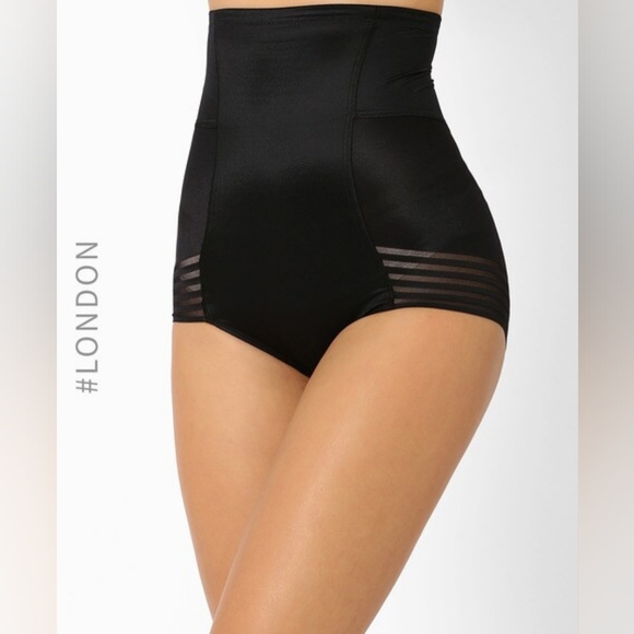 Marks & Spencer Black High Waist Tummy Shaper - Large - Picture 1 of 7